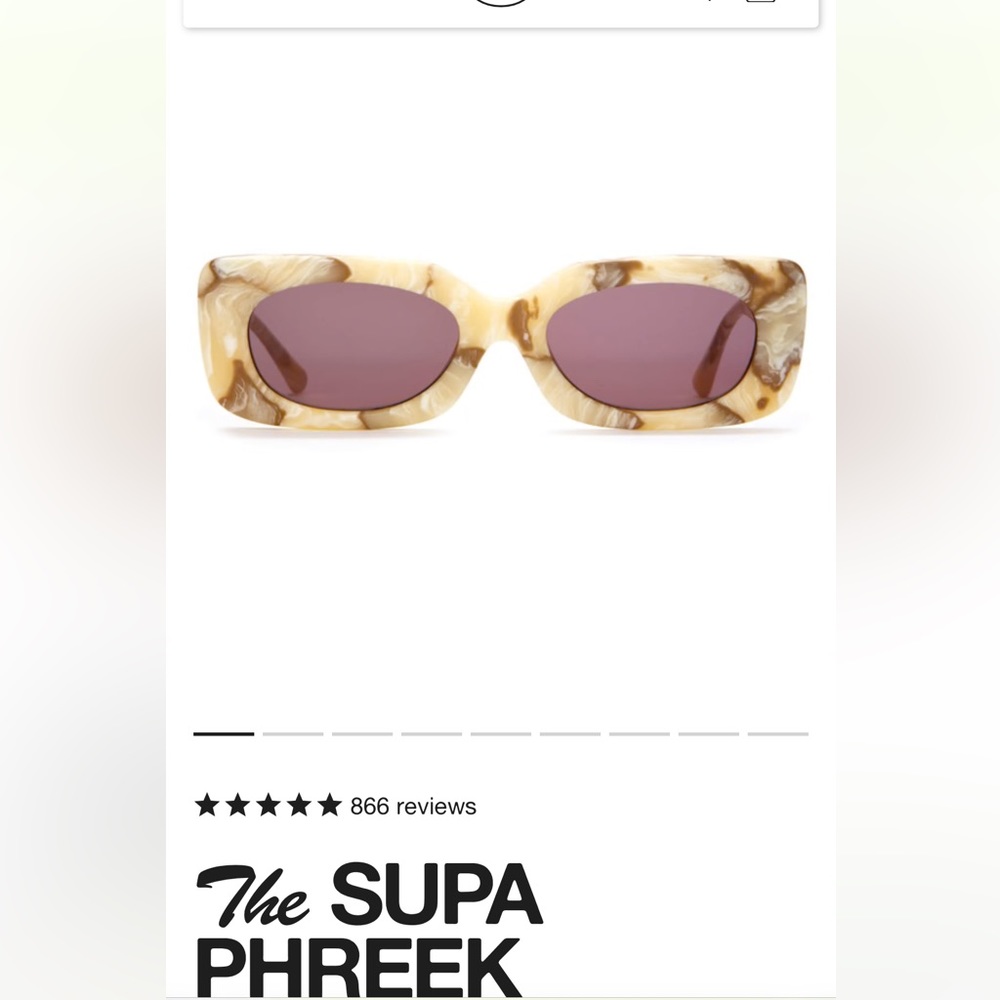 Crap Eyewear Supa Phreek in Cream